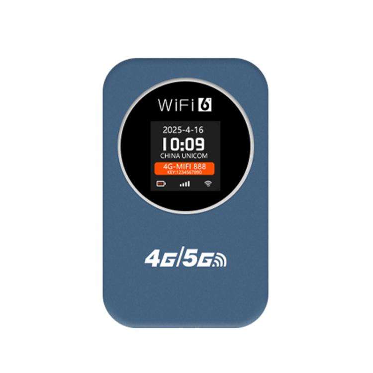 Eurasian Edition 4G/5G Portable WiFi Hotspot 300Mbps Mobile Router With Time Display, 3000mAh Bui...