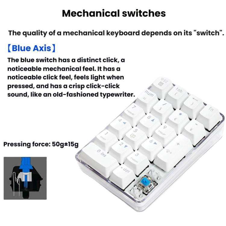 Little Kangaroo DS-9817 Backlit Non-Switching Wired Numeric Keypad Financial Business Banking Key...