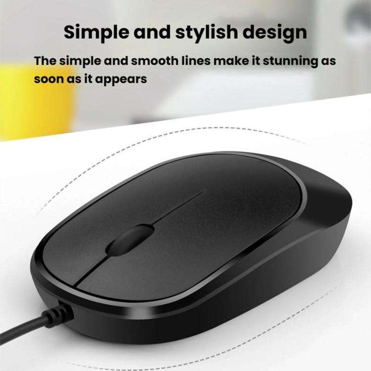 Little Kangaroo DS-919 Anti-Static Anti-Interference Wired Mouse Business Industrial Slim Mouse, ...