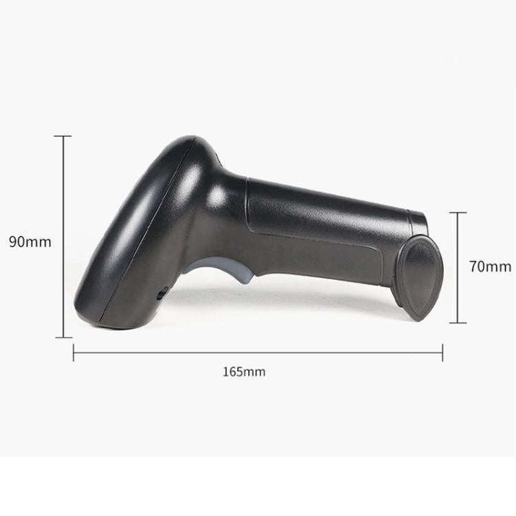 Payment QR Code Express Delivery Supermarket Product Code Block Barcode Scanner(Without Holder)