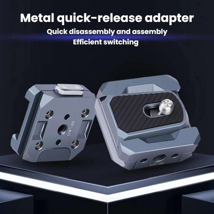 COBONE CQ-2 Aluminum Alloy Quick Release Adapter Universal Gimbal Clamp Accessories For Phones DSLRs