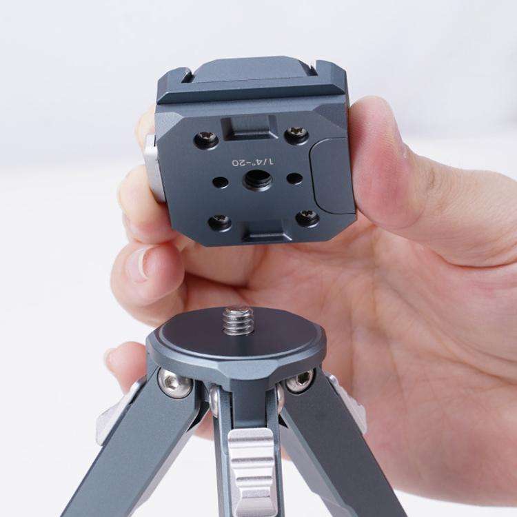 COBONE CQ-2 Aluminum Alloy Quick Release Adapter Universal Gimbal Clamp Accessories For Phones DSLRs