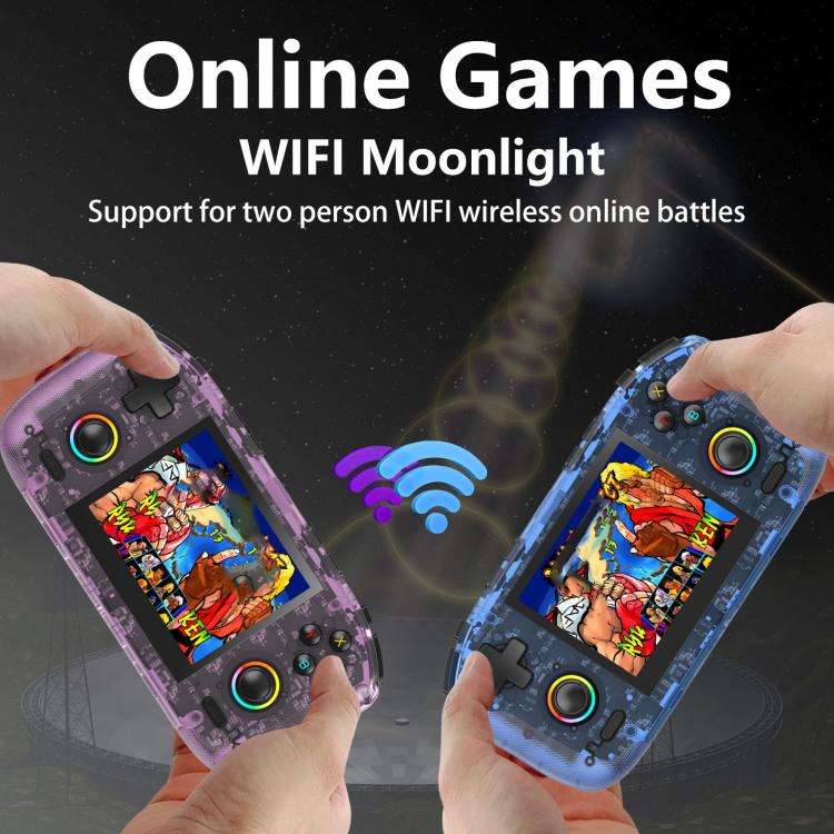 RK35H Handheld Open Source Game Console Support 3D Online Double Play Portable Retro Game Machine...