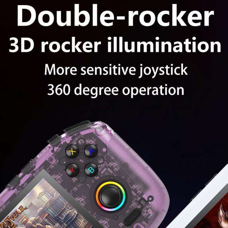 RK35H Handheld Open Source Game Console Support 3D Online Double Play Portable Retro Game Machine...