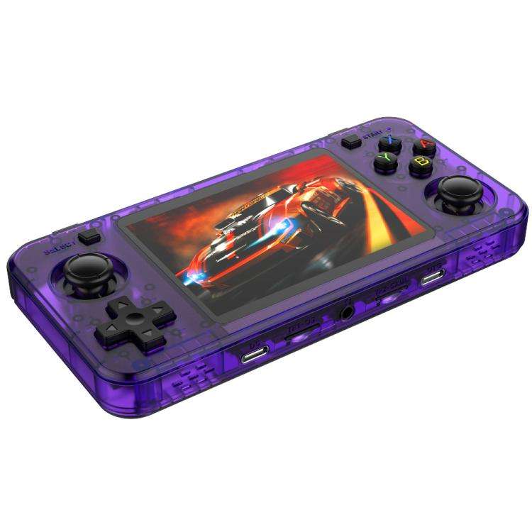 R36H 3.5 inch IPS Screen Open Source Handheld Game Console Portable Retro Pocket Console, Color: ...