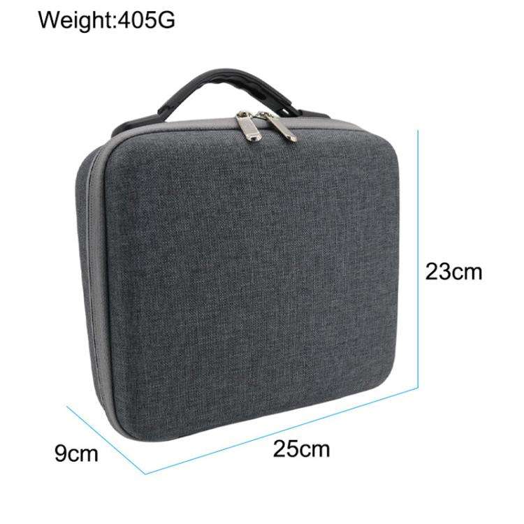 For DJI Osmo Action 5 Pro / 4 / 3 Action Camera Storage Bag(Dark Gray)