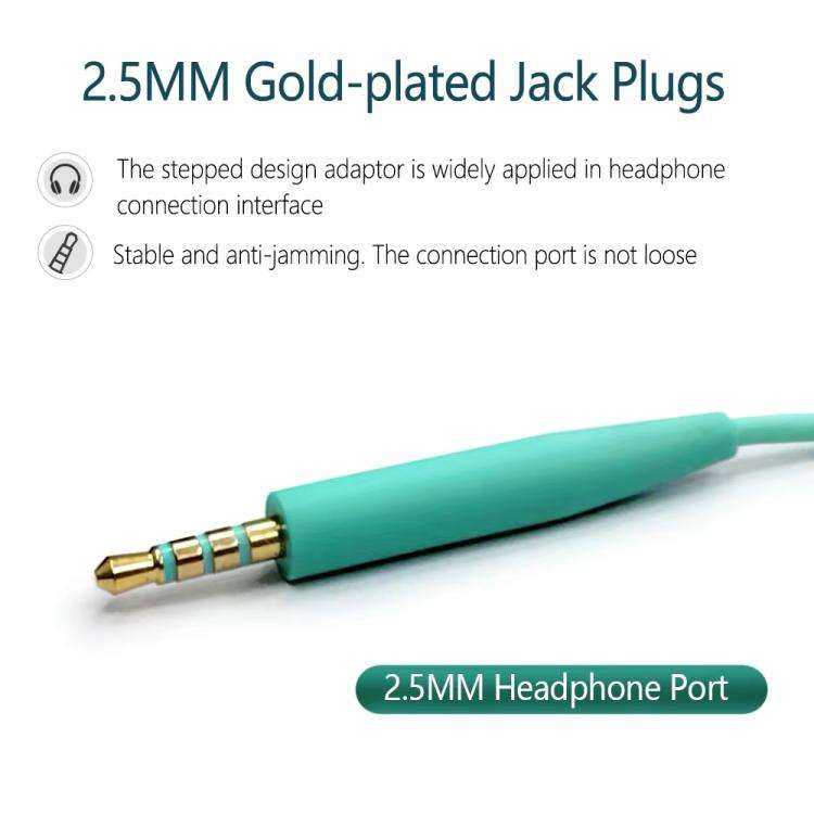 For BOSE QC25 / QC35 / SoundLink OE2 Audio Headphone Cable With In-line Microphone, Length: 1.4m(...