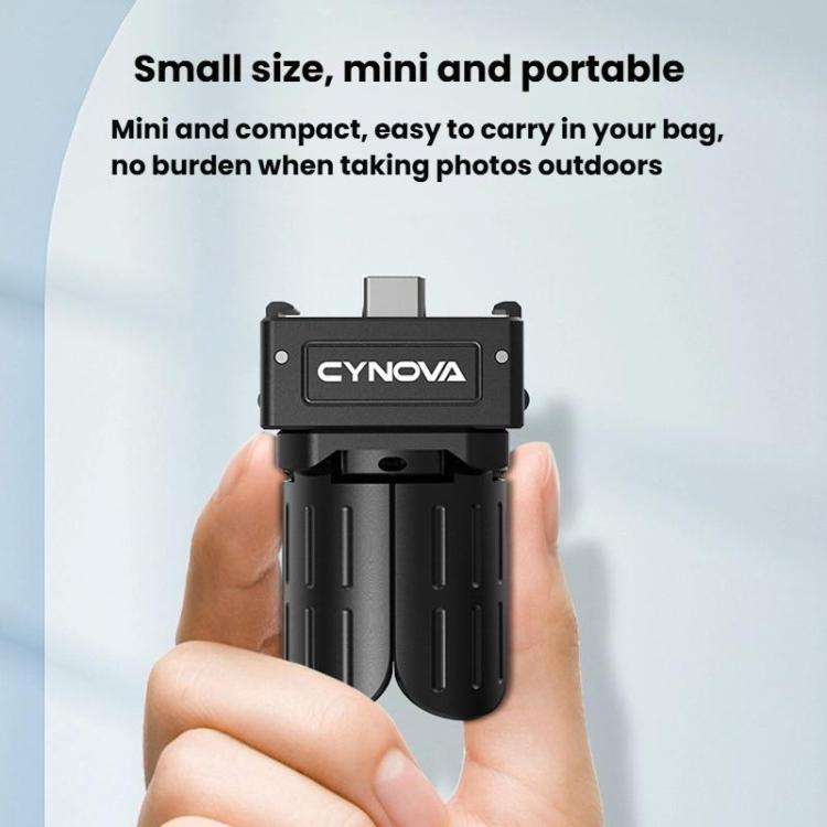 CYNOVA OP3-XDT-CY For DJI Osmo Pocket 3 Mini Quick-Release Tripod(Black)