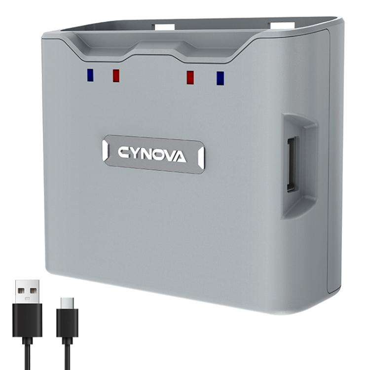 For DJI Mini 2 / 2 SE / 4K CYNOVA C-MN-201 Portable Dual-Way Charging Manager With USB-C Ports
