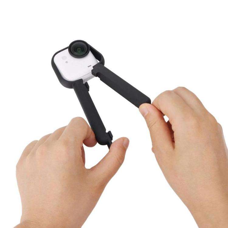 For Insta360 GO Ultra Handheld Extension Grip Portable Shooting Support Bracket(Black)