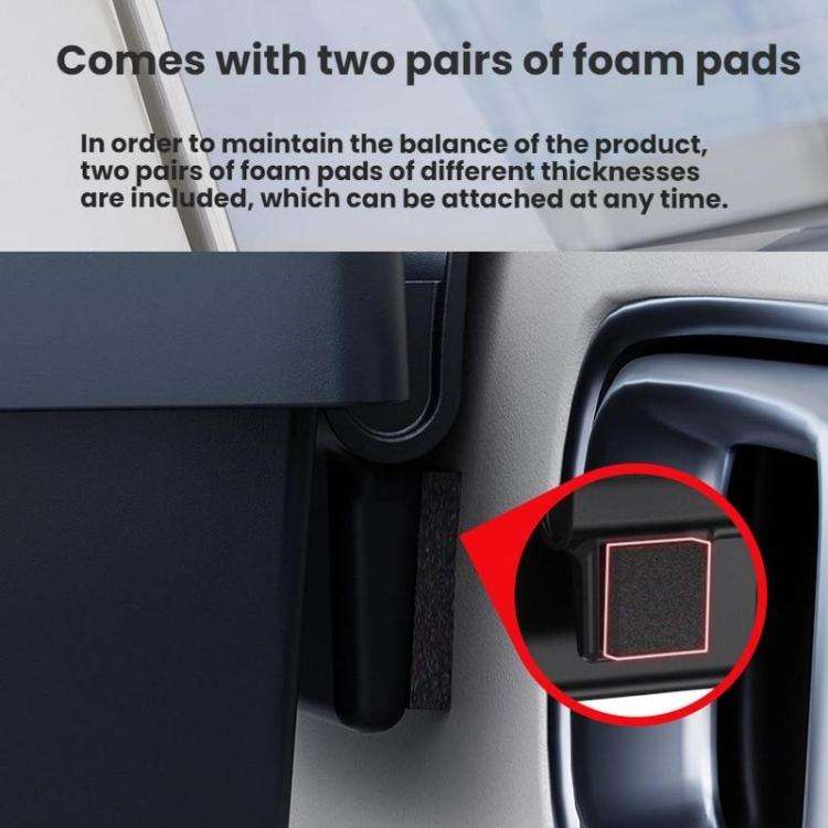 SHUNWEI Multifunctional Door Storage Cup Holder Mobile Phone Slot Storage Box(202x176x91mm)