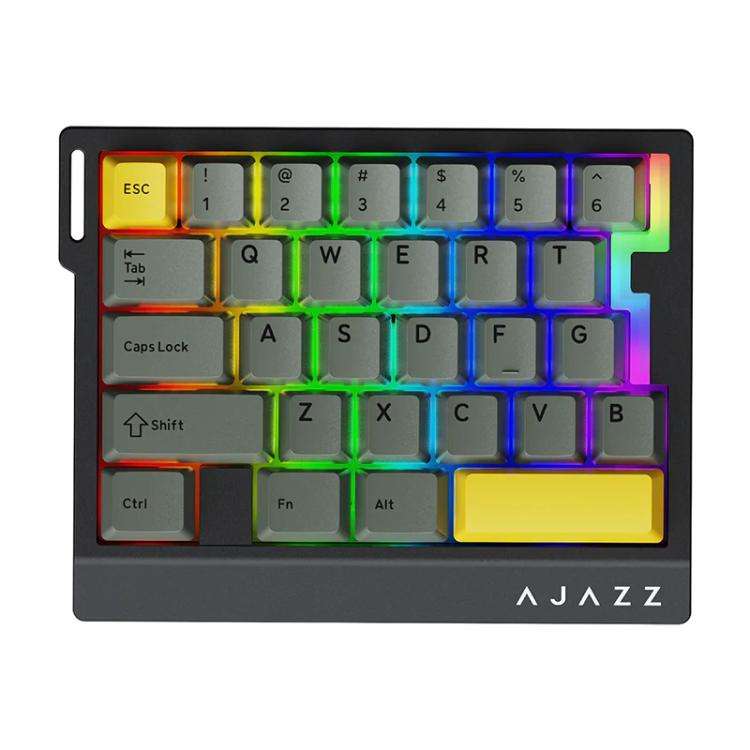 Ajazz AK029 Magnetic Rice Switch HIFI Edition RGB Backlight Wired Single Handed Gaming Keyboard(B...