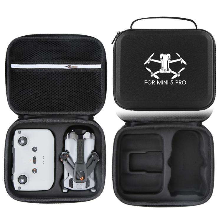 For DJI Mini 5 Pro Standard Edition Nylon Storage Bag Portable Handbag(Black)