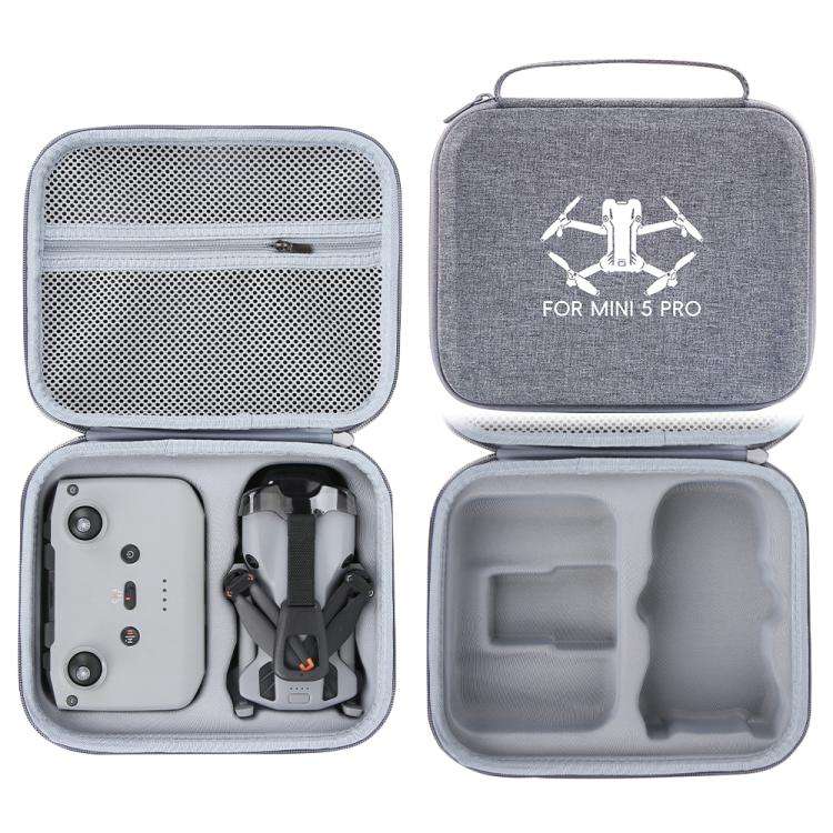 For DJI Mini 5 Pro Standard Edition Nylon Storage Bag Portable Handbag(Gray)