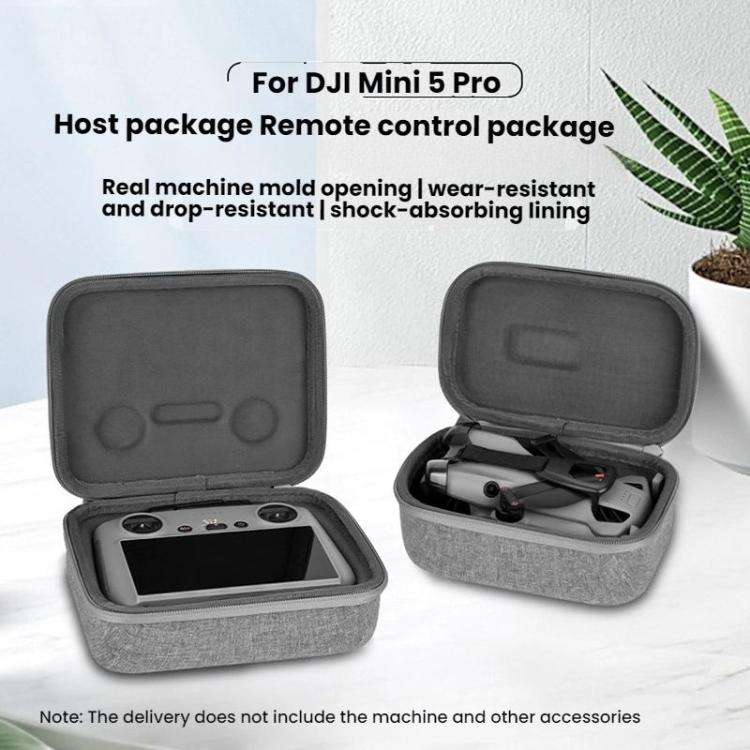 For DJI Mini 5 Pro BRDRC Portable Storage Bag, Specification: Host + RC2 Bag