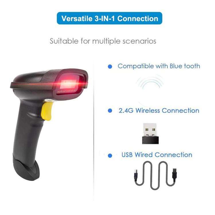 NETUM NT-1228BL  Wireless 1D/2D Bluetooth Barcode Scanner Handheld QR Code Reader