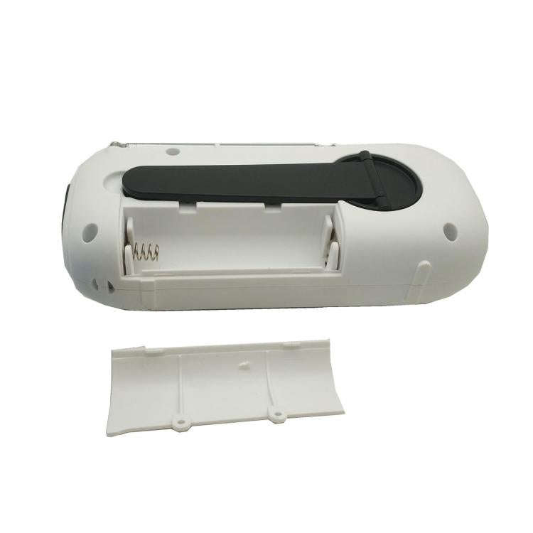SOS Emergency Solar Hand Crank Weather Radio, No Battery, Size: Japan Version(White)