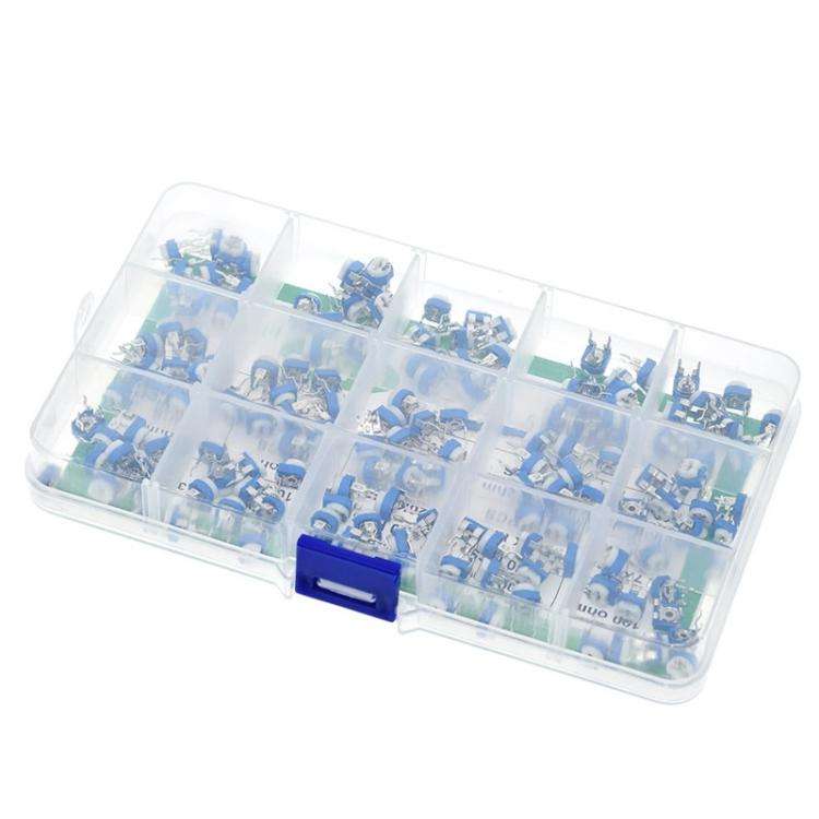 150pcs /Set 6mm Adjustable Resistor Box Lit(RM065)