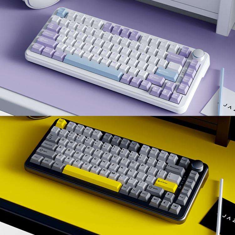Ajazz AK820 MAX Hot-swappable Gasket 75 Mechanical Keyboard With RGB Light, Spec: Wired Magnetic ...
