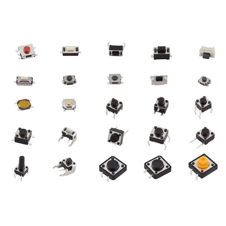 125pcs /Set Car Button Micro Tactile Switch(Bagged)