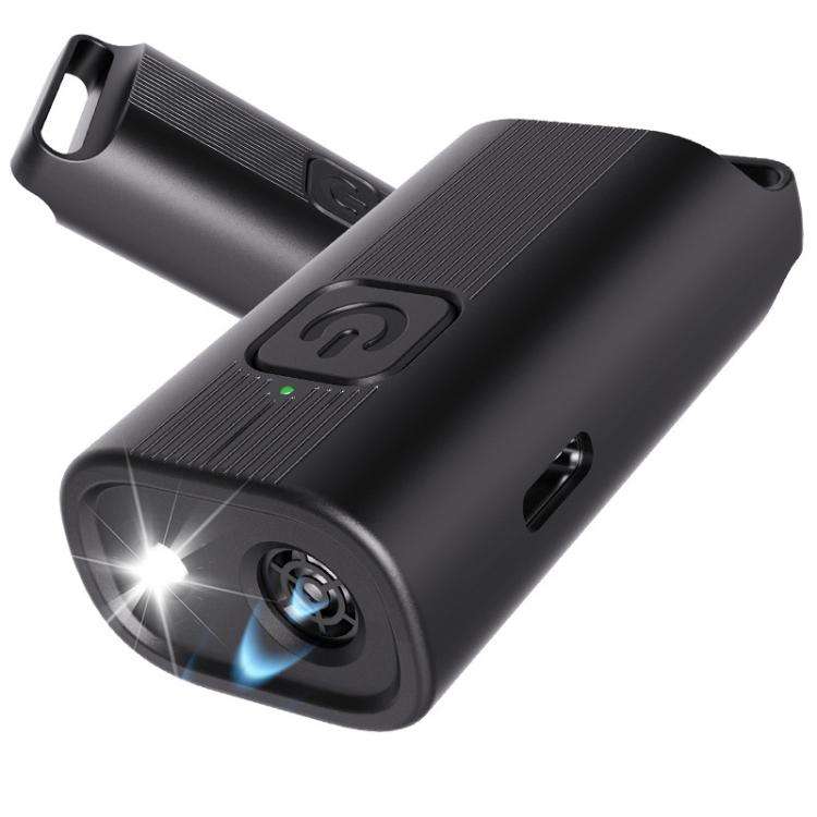 Mini Outdoor High-power Long-distance Training Ultrasonic Dog Repeller(Black)