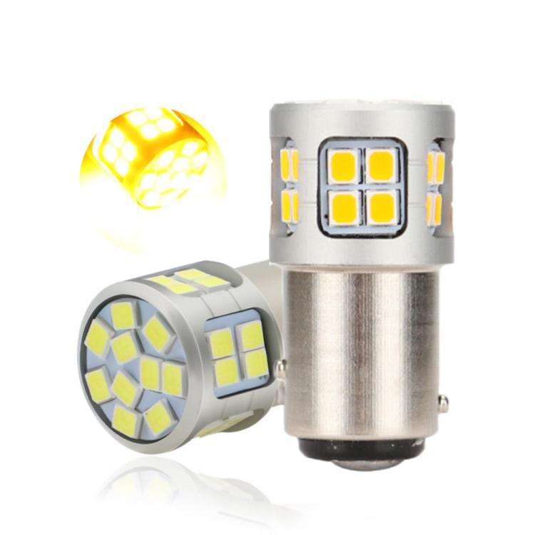 1pair Automotive 30-LED Wick 12V-80V Turn/Daytime Running/Taillight, Specification: 1157(Yellow L...