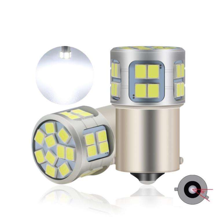 1pair Automotive 30-LED Wick 12V-80V Turn/Daytime Running/Taillight, Specification: 1156 Crooked ...