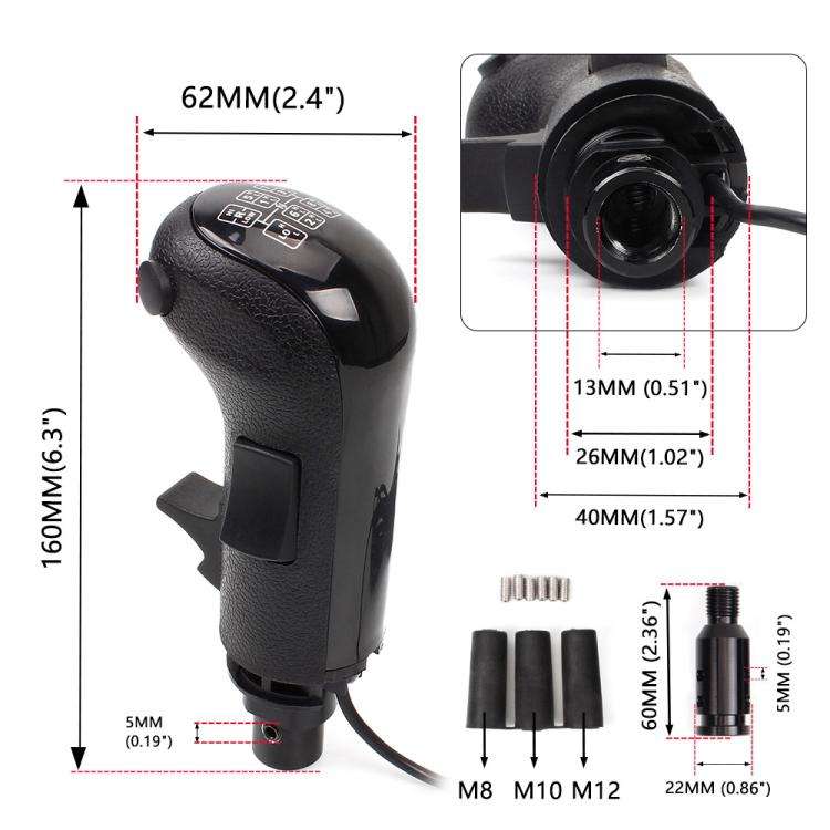 Racing Game Joystick Simulator Shifter For Logitech G29 / G27 / G25 / G923(No LOGO)