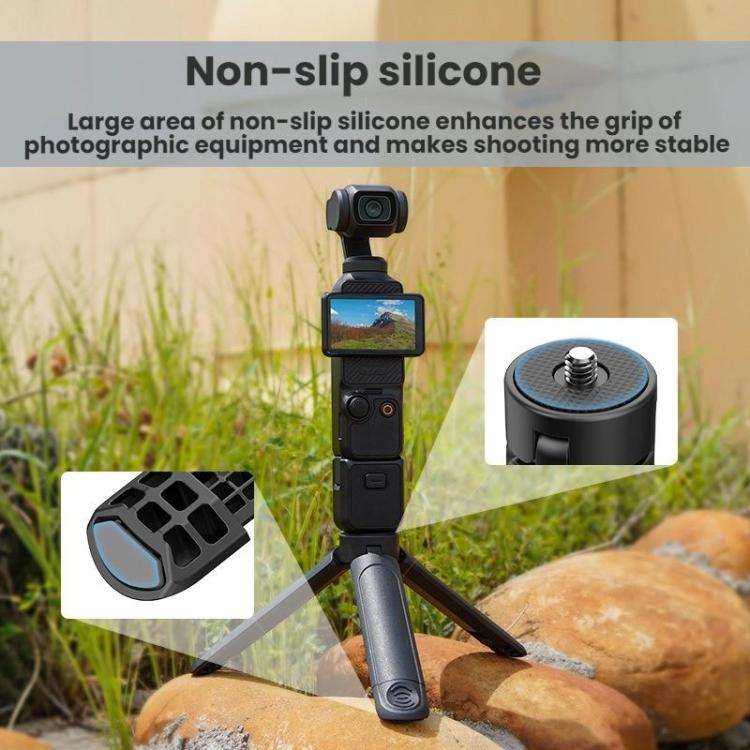 Flymile Action Camera Tripod For DJI, Insta360, GoPro and Other Action Cameras, Style: Tripod Ext...