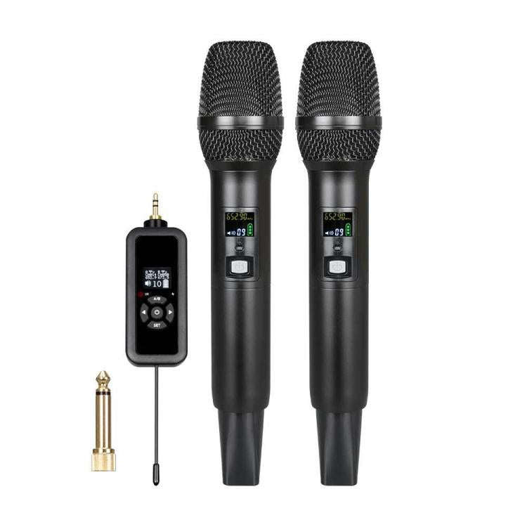 LS07+N33 1 Tow 2 Infrared Version Wireless Microphone Direct Broadcast Singing Handheld Microphone
