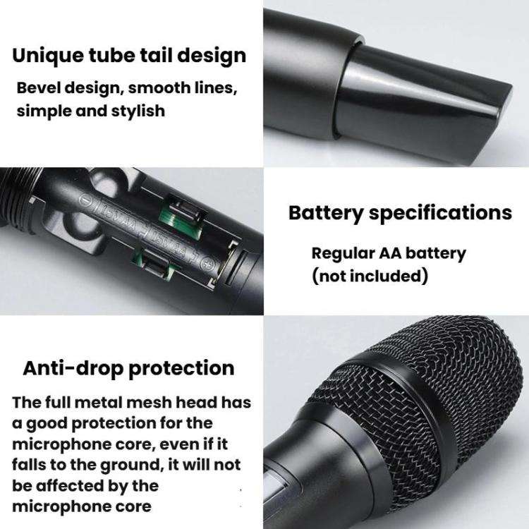 LS07+N33 1 Tow 1 Bluetooth Version Wireless Microphone Direct Broadcast Singing Handheld Microphone