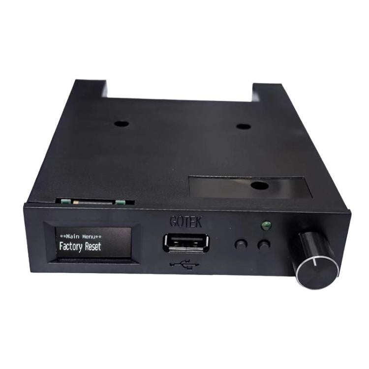 SFR1M44-U100LQD-435 Computer Emulated Floppy Drive With Cache Format-Free(Black)