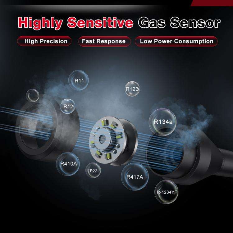 HABOTEST Car Air Conditioning Freon Refrigerant Leak Tester