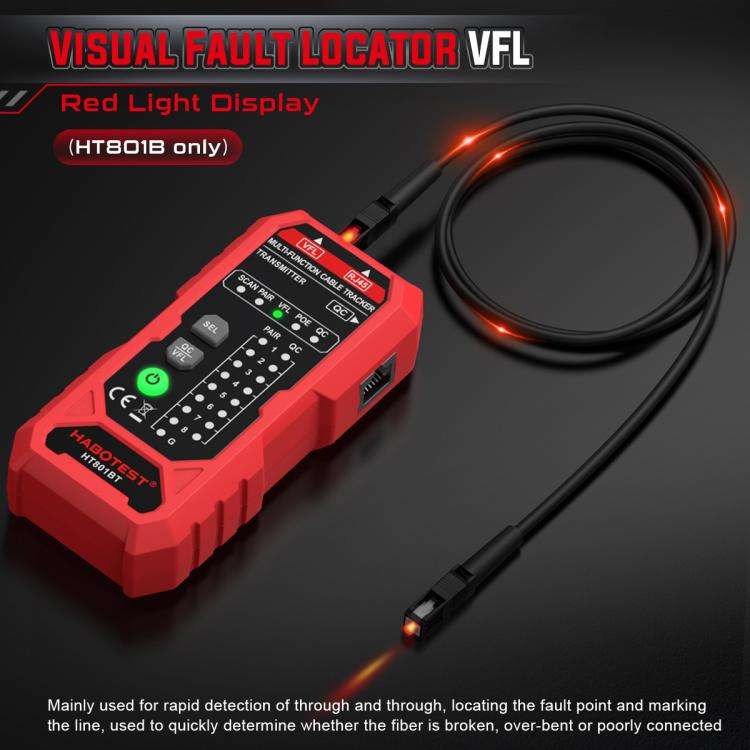 HABOTEST Multi-Function Network Cable Finder Tester(HT801B)
