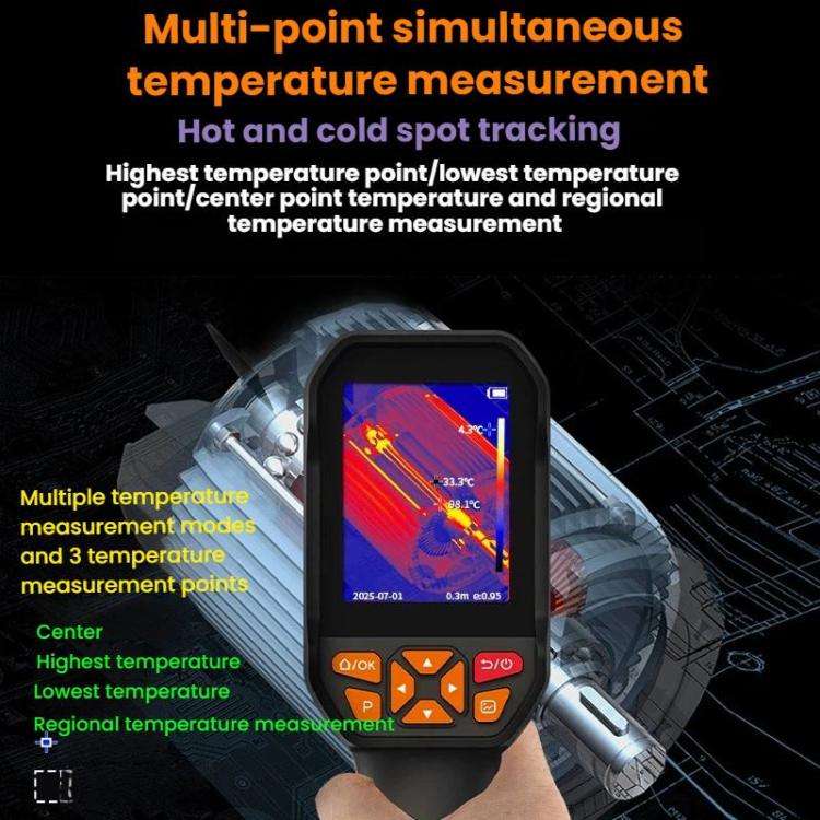 SMART SENSOR Industrial Intelligent Floor Heating Infrared Thermal Imaging Detector(ST9450A)