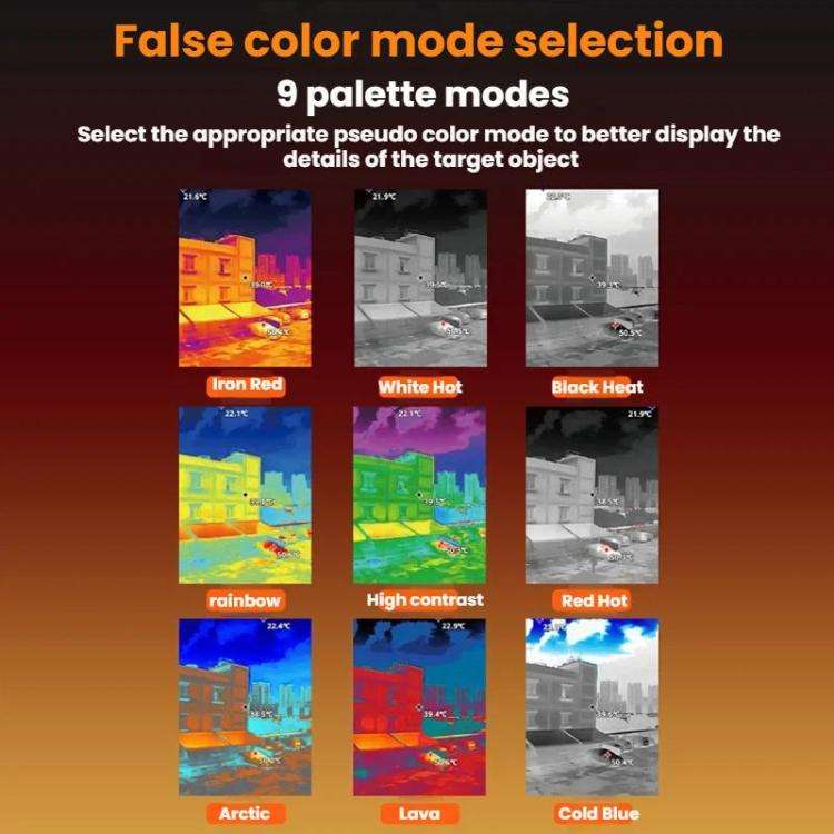 SMART SENSOR Industrial Intelligent Floor Heating Infrared Thermal Imaging Detector(ST9450A)