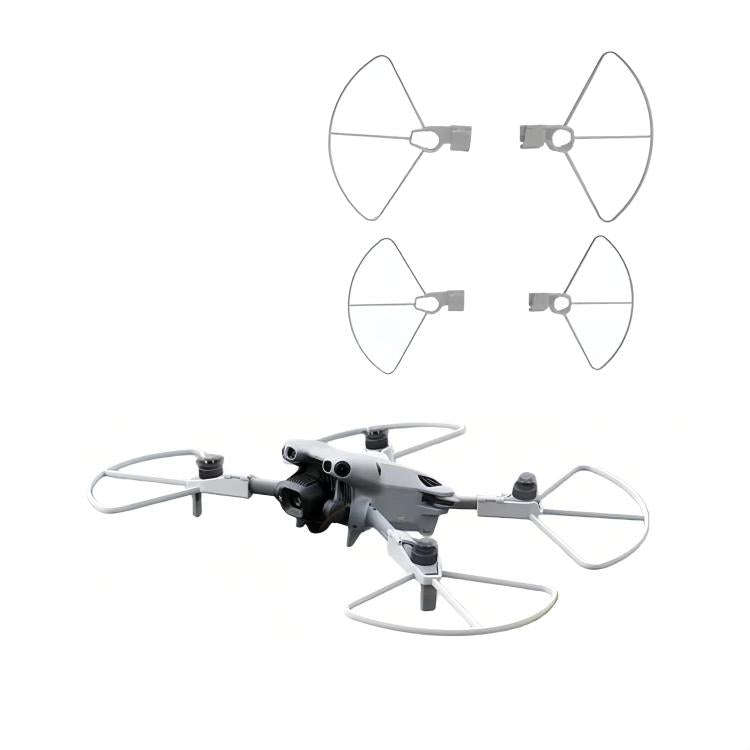 For DJI Mini 5 Pro Propeller Guards Anti-Collision Protective Bumper Ring Gray