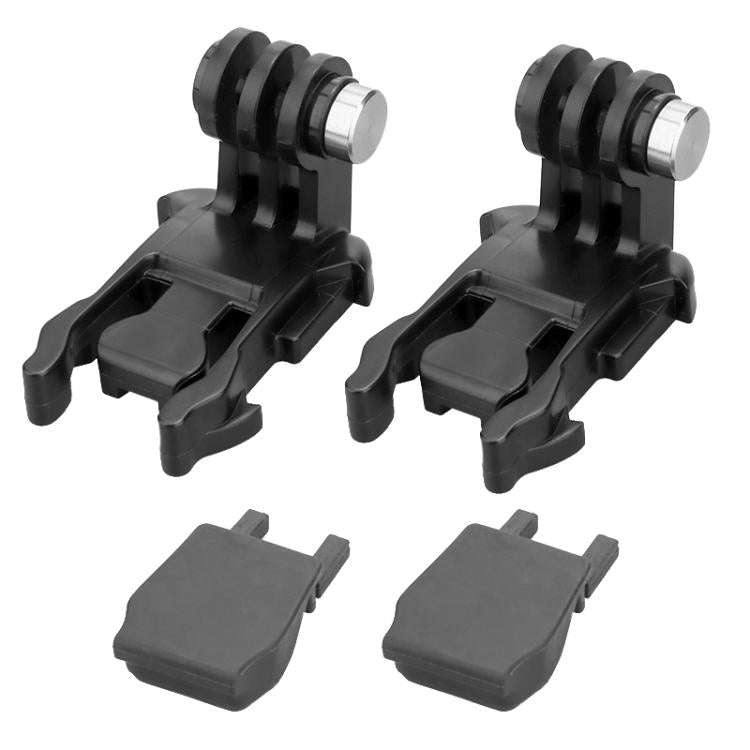 2sets Sports Camera Quick Release L-Shape Base Quick Release Plug Mount Quick Release Locking Act...