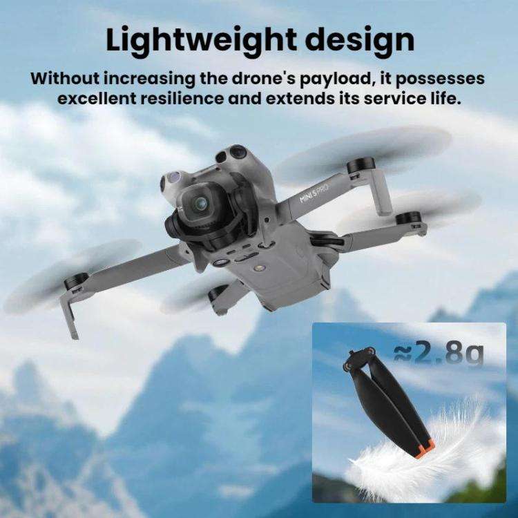 2pairs For DJI Mini 5 Pro BRDRC Drones Replacement Propellers