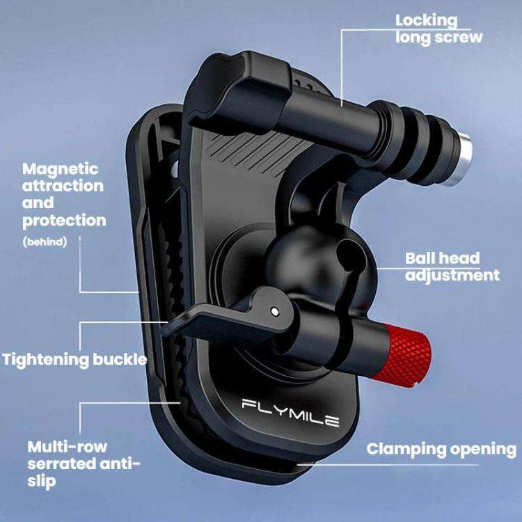 For DJI/GoPro/Insta360 Backpack Shoulder Strap Camera Mount, Specification: Regular