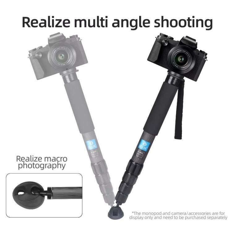 BEXIN GSF60 3pcs Tripod Non-slip Foot Pad SLR Camera Universal 3/8 inch Screw Monopod Base