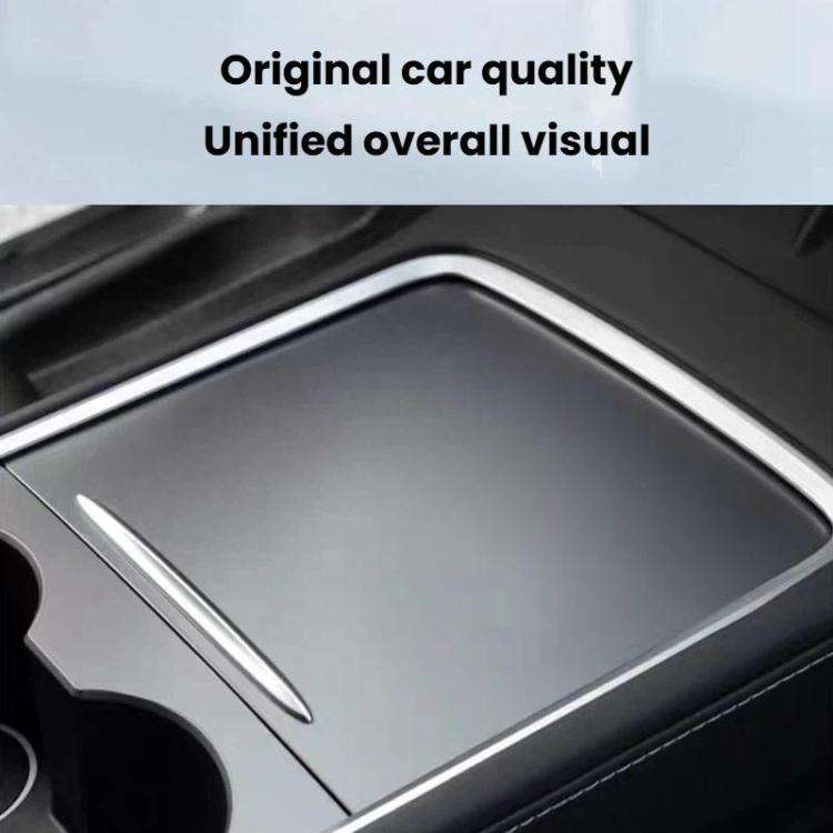 For Tesla 2025+ MODEL Y JUNIPER Sanded Finish Central Control Panel Protective Film Cupholder Pro...