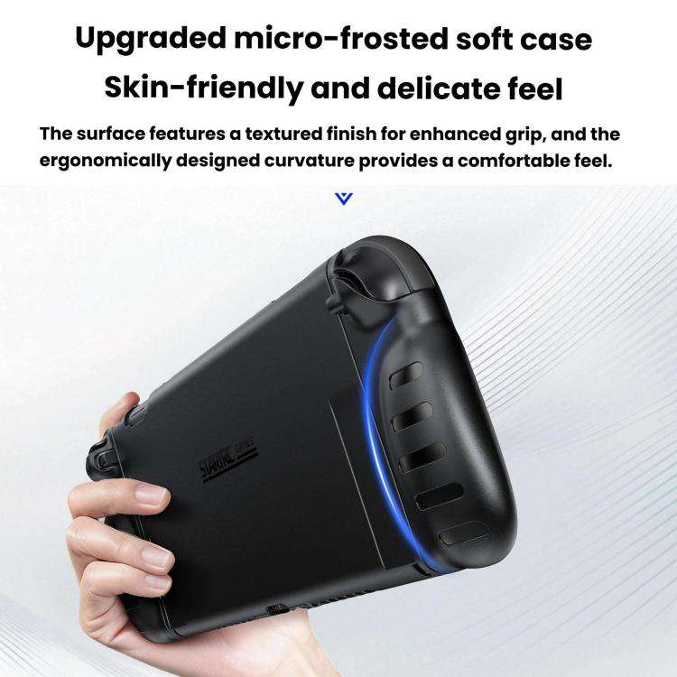 For Nintendo Switch 2 STARTRC GAMES Handheld Protective Case Split Dual Grip Case(Black)