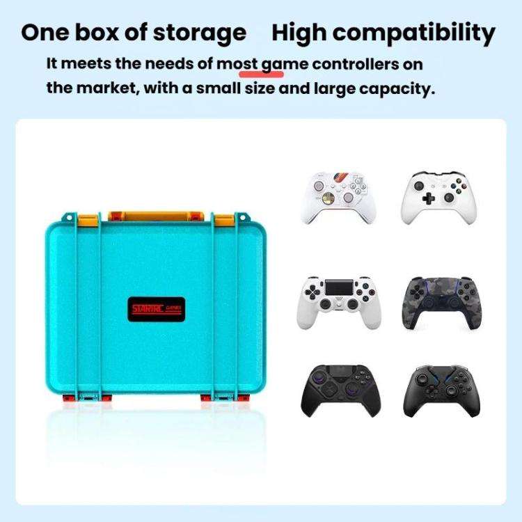 STARTRC GAMES Dual Gamepad Waterproof Storage Case(Blue Red)