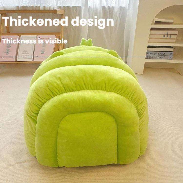 Thickened Warm Semi-Enclosed Cat Bed for Winter, Size: 55x50x36cm(Frog)