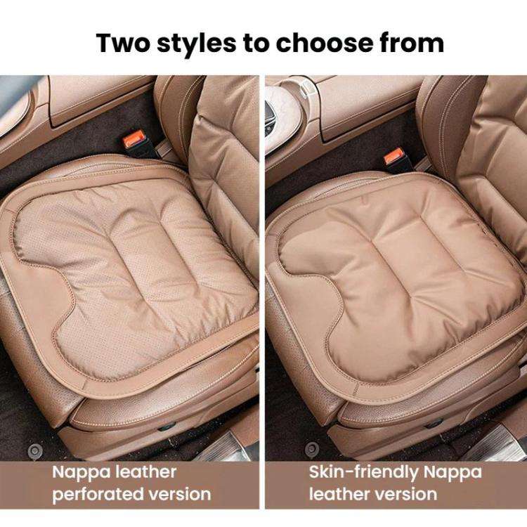 Car Seat Cushion Thickened Non-Slip Front Rear Seat Cushions, Spec: 7pcs Seat Cushion Brown