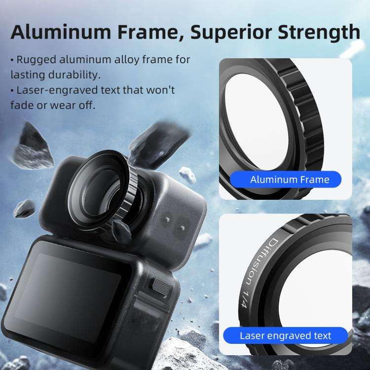 For DJI Osmo Nano aMagisn Waterproof Lens Filter ND8+ND16+ND32+ND64
