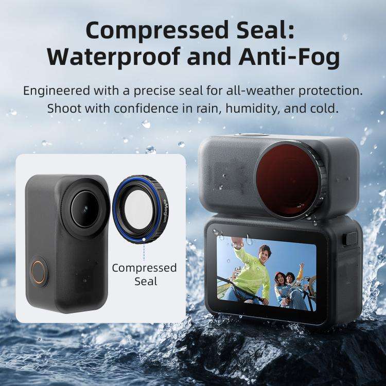 For DJI Osmo Nano aMagisn Waterproof Lens Filter ND8+ND16+ND32+ND64