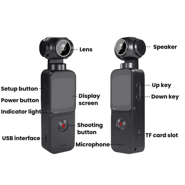 Touch Screen HD 5K Sports Camera Outdoor Handheld Digital Camera