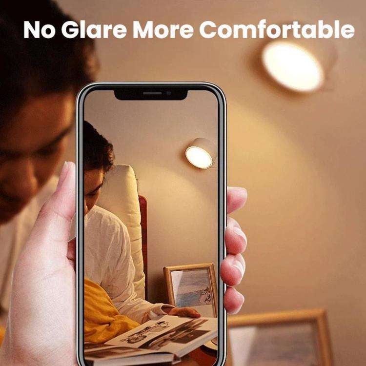 Human Body Sensor Version Magnetic 360-degree Rotating Rechargeable Wall Light Night Light for Ca...